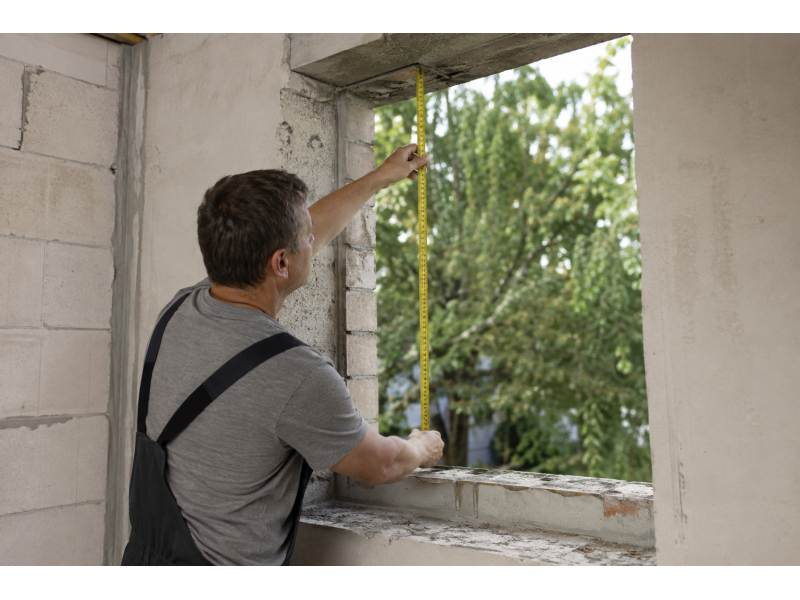 Wie misst man die Fensteröffnung – wir zeigen es an einem realen Beispiel
